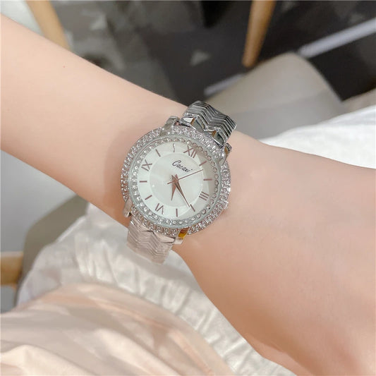 Cacaxi Original Women’s Quartz Watch – Elegant Fashion Rose Gold Waterproof Wristwatch A190